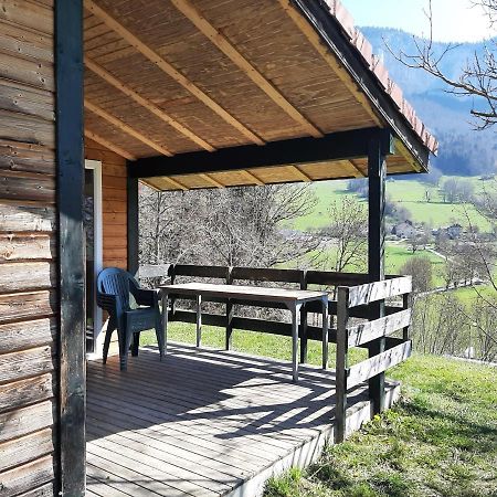 chalet du camping la Porte St Martin Saint-Martin-en-Vercors Eksteriør billede