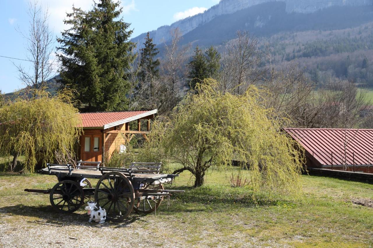 chalet du camping la Porte St Martin Saint-Martin-en-Vercors Eksteriør billede